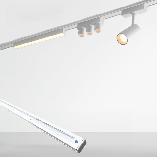 RIEL DE ALUMINIO PROFESIONAL 1.00 METROS BLANCO - PESADO NVR