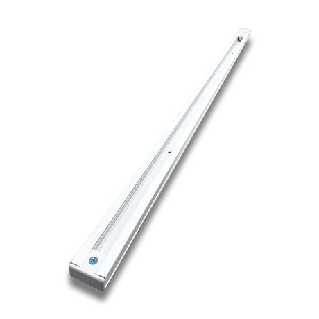 RIEL DE ALUMINIO PROFESIONAL 1.00 METROS BLANCO - PESADO NVR