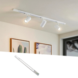 RIEL DE ALUMINIO PROFESIONAL 1.00 METROS BLANCO - PESADO ADS