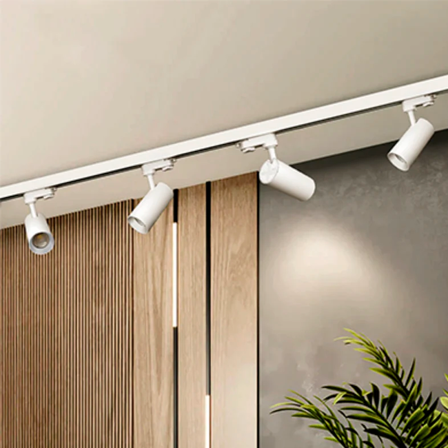 RIEL DE ALUMINIO PROFESIONAL 1.50 METROS BLANCO - PESADO ADS