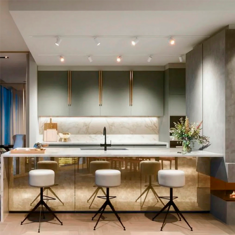 RIEL DE ALUMINIO PROFESIONAL 2.00 METROS BLANCO - PESADO ADS