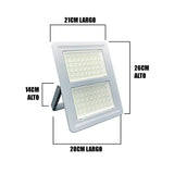 REFLECTOR SOLAR LED 1000W PORTÁTIL RECARGABLE LUZ BLANCA