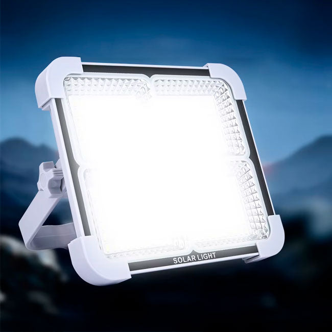 REFLECTOR SOLAR LED 500W PORTÁTIL RGB MULTICOLOR