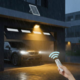 REFLECTOR LED 100W LUZ CÁLIDA + PANEL SOLAR + CONTROL REMOTO