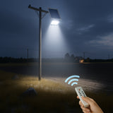 REFLECTOR LED 100W LUZ BLANCA + PANEL SOLAR + CONTROL REMOTO