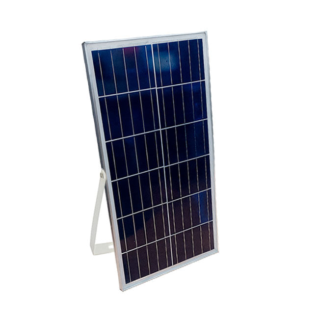 REFLECTOR LED 300W LUZ BLANCA + PANEL SOLAR + CONTROL REMOTO