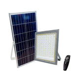 REFLECTOR LED 300W LUZ BLANCA + PANEL SOLAR + CONTROL REMOTO
