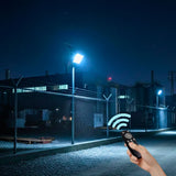 REFLECTOR LED 300W LUZ BLANCA + PANEL SOLAR + CONTROL REMOTO