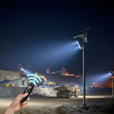 REFLECTOR LED 300W LUZ BLANCA + PANEL SOLAR + CONTROL REMOTO