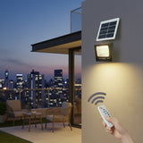 REFLECTOR LED 60W LUZ CÁLIDA + PANEL SOLAR + CONTROL REMOTO