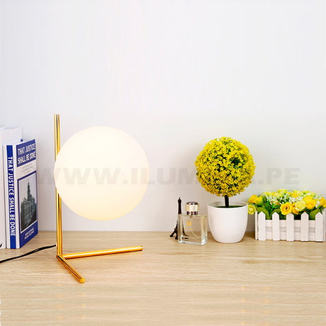 LÁMPARA DE MESA LUX GOLD LED