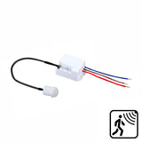 SENSOR DE MOVIMIENTO INFRARROJO MODELO MINI 6 METROS 220VAC