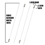 SET ACCESORIO COLGANTE PARA LÁMPARA HEXAGONAL LED