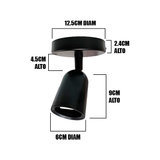 SPOT ADOSABLE ANNIA BLACK GU10 ADS