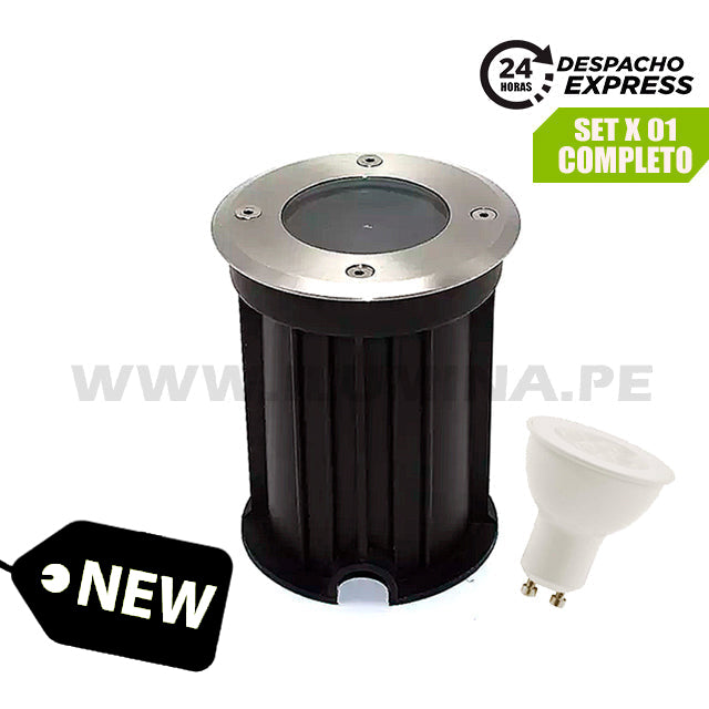 SPOT DE PISO EMPOTRABLE MEDIANO 6W LED