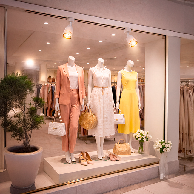 SPOT DE RIEL GEMA COLOR WHITE AND GOLD - SIN DICROICO