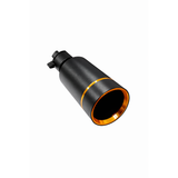 SPOT DE RIEL GEMA COLOR BLACK AND GOLD - SIN DICROICO