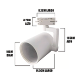 SPOT DE RIEL MARIELLA WHITE E27 CEM