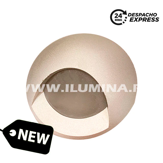 SPOT EMPOTRABLE DE PISO 3W ROXANA LED LUZ BLANCA 6000K