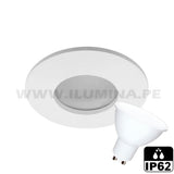 SET COMPLETO - SPOT HERMÉTICO PARA DUCHAS 6W LED BLANCO