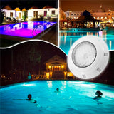 SPOT SUMERGIBLE LED 45W ACUÁTICO PARA PISCINAS RGB - 12 VOLTIOS + CONTROL REMOTO