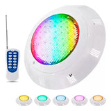 SPOT SUMERGIBLE LED 45W ACUÁTICO PARA PISCINAS RGB - 12 VOLTIOS + CONTROL REMOTO