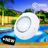 SPOT SUMERGIBLE LED 45W ACUÁTICO PARA PISCINAS LUZ BLANCA 6500K - 12 VOLTIOS