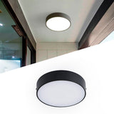 PANEL NEGRO LED CIRCULAR 36W ADOSABLE SURFACE LUZ INTERMEDIA 4000K - ILUMINA