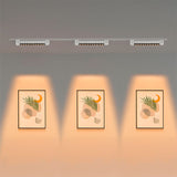 SPOT LED GRILLA WHITE PARA RIEL 20W 10LEDS  LUZ CÁLIDA