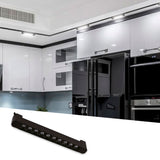 SPOT LED GRILLA BLACK PARA RIEL 20W 10LEDS LUZ CÁLIDA