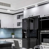 SPOT LED GRILLA BLACK PARA RIEL 20W 10LEDS LUZ CÁLIDA