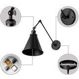 LÁMPARA DE PARED BLACK MARCELA