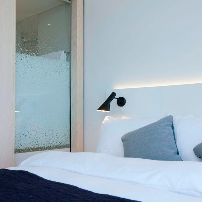 LÁMPARA DE PARED INTERIOR ARNEL BLACK