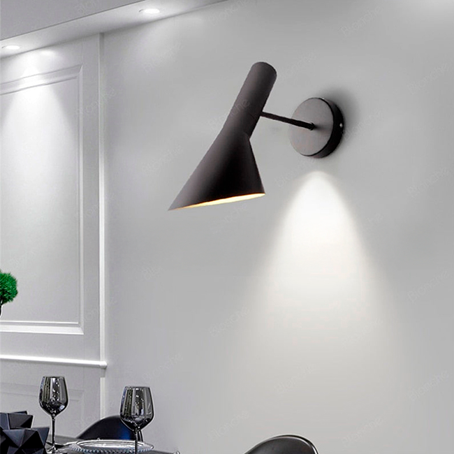 LÁMPARA DE PARED INTERIOR ARNEL BLACK