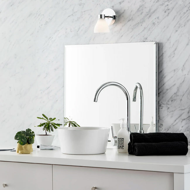 LÁMPARA DE PARED INTERIOR LETICIA SILVER