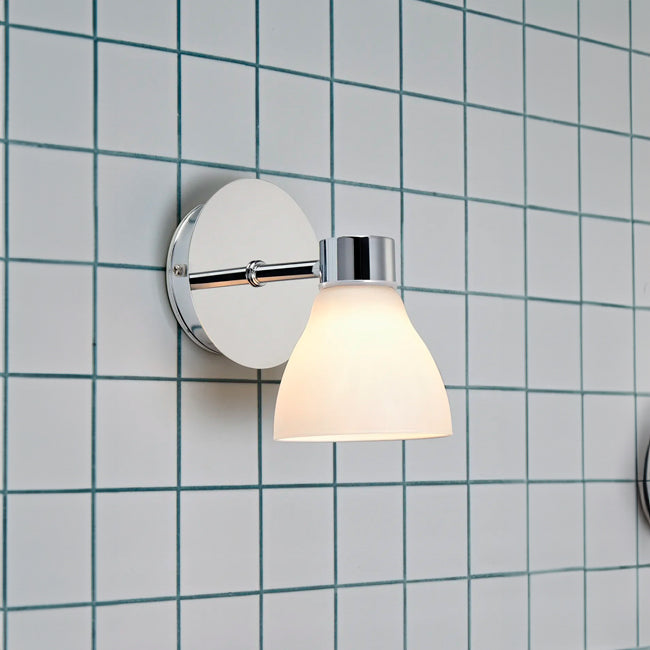 LÁMPARA DE PARED INTERIOR LETICIA SILVER