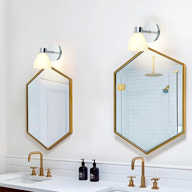 LÁMPARA DE PARED INTERIOR LETICIA SILVER