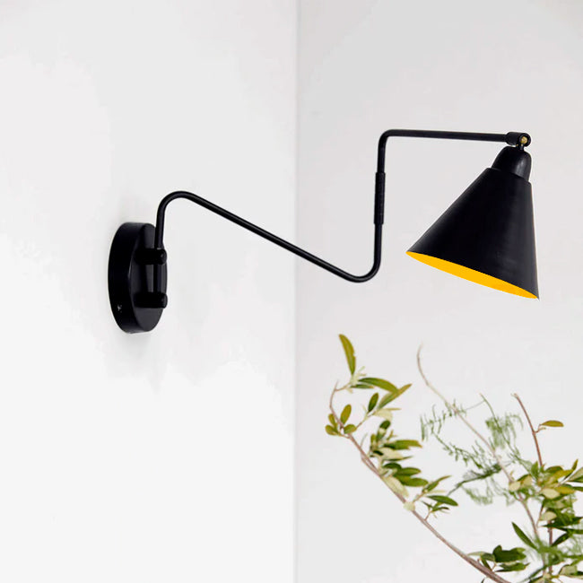 LÁMPARA DE PARED INTERIOR GEMA BLACK