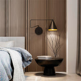 LÁMPARA DE PARED INTERIOR GEMA BLACK