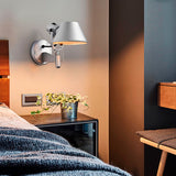 LÁMPARA DE PARED INTERIOR FLORIDA SILVER AND GRAY