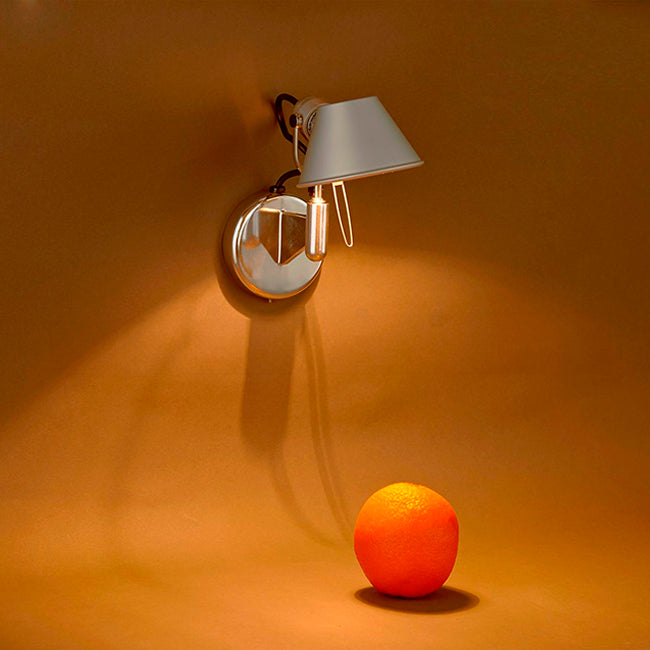 LÁMPARA DE PARED INTERIOR FLORIDA SILVER AND GRAY