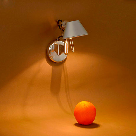 LÁMPARA DE PARED INTERIOR FLORIDA SILVER AND GRAY