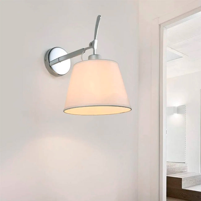 LÁMPARA DE PARED INTERIOR DALLAS SILVER AND GRAY