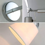 LÁMPARA DE PARED INTERIOR DALLAS SILVER AND GRAY