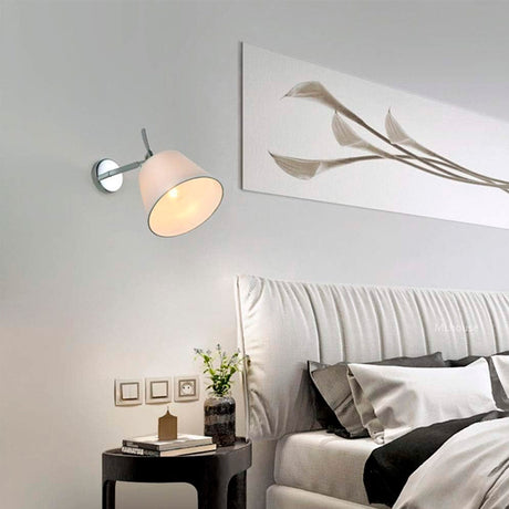 LÁMPARA DE PARED INTERIOR DALLAS SILVER AND GRAY