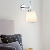 LÁMPARA DE PARED INTERIOR DALLAS SILVER AND GRAY