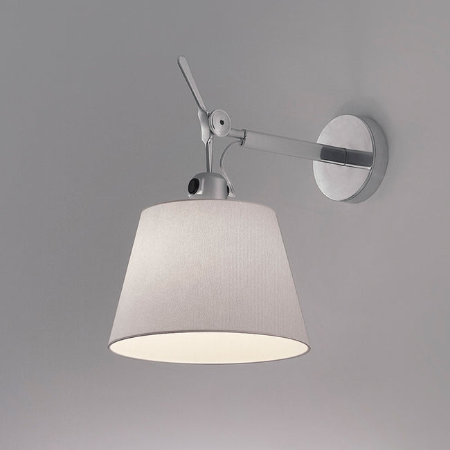 LÁMPARA DE PARED INTERIOR DALLAS SILVER AND GRAY