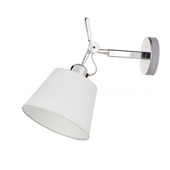 LÁMPARA DE PARED INTERIOR DALLAS SILVER AND GRAY