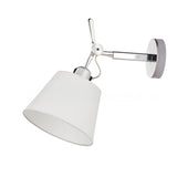 LÁMPARA DE PARED INTERIOR DALLAS SILVER AND GRAY