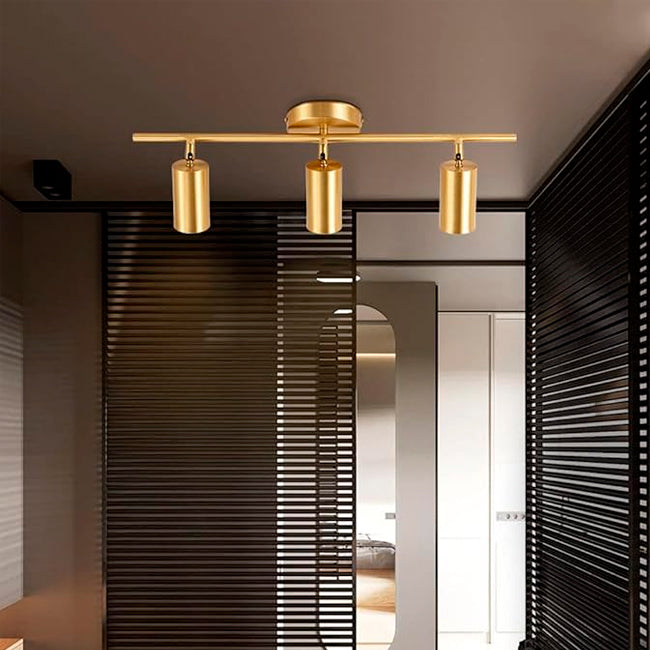 LÁMPARA DE TECHO BARCELONA GOLD LED - SIN FOCO